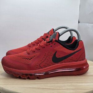 Womens Size 7 Nike Air Max Gym Red Black Running Sneakers 621077-666 RARE